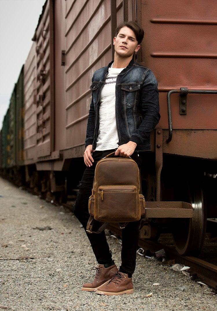 The Montalto – Full Grain Leather Backpack | Verrone