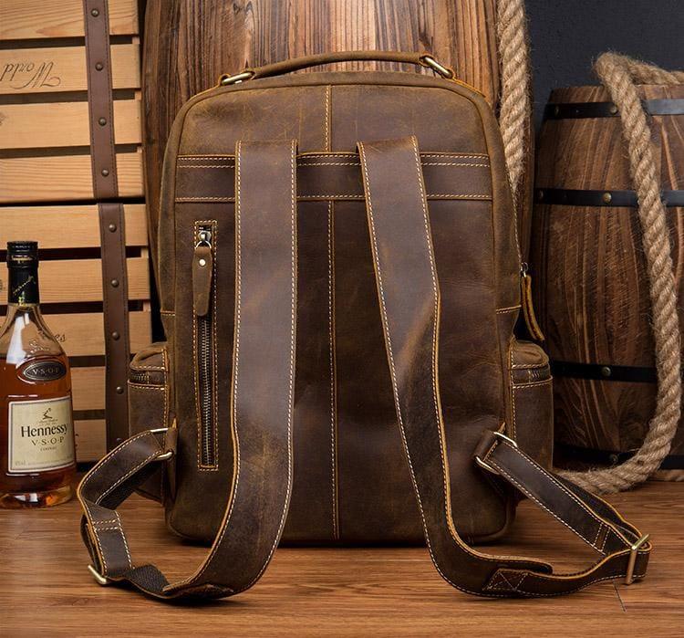 The Montalto – Full Grain Leather Backpack | Verrone