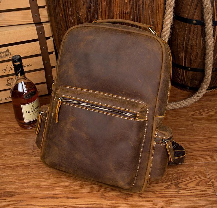 The Montalto – Full Grain Leather Backpack | Verrone