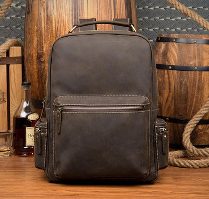 The Montalto – Full Grain Leather Backpack | Verrone