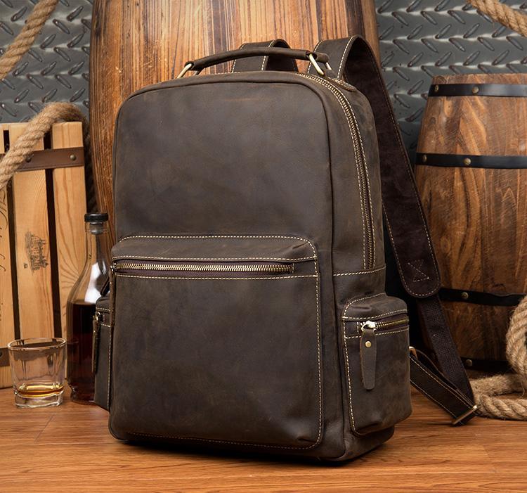 The Montalto – Full Grain Leather Backpack | Verrone