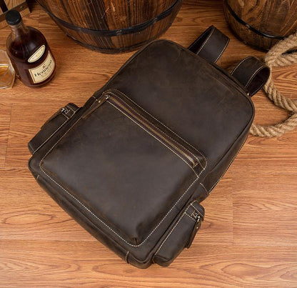 The Montalto – Full Grain Leather Backpack | Verrone