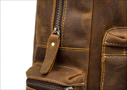 The Montalto – Full Grain Leather Backpack | Verrone