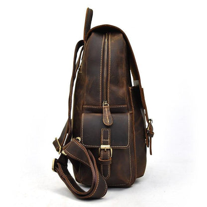 The Castagno – Handcrafted Leather Backpack | Verrone
