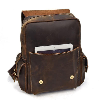 The Castagno – Handcrafted Leather Backpack | Verrone