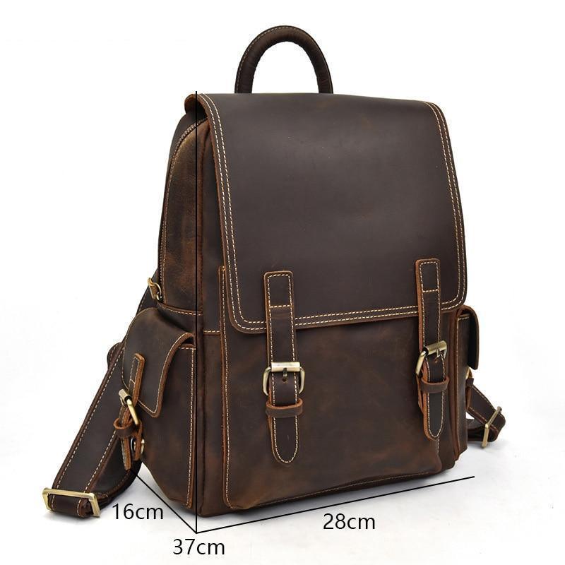 The Castagno – Handcrafted Leather Backpack | Verrone