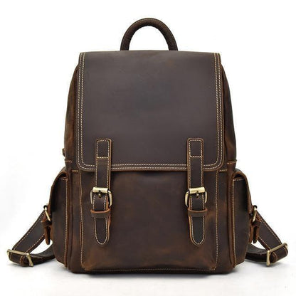 The Castagno – Handcrafted Leather Backpack | Verrone