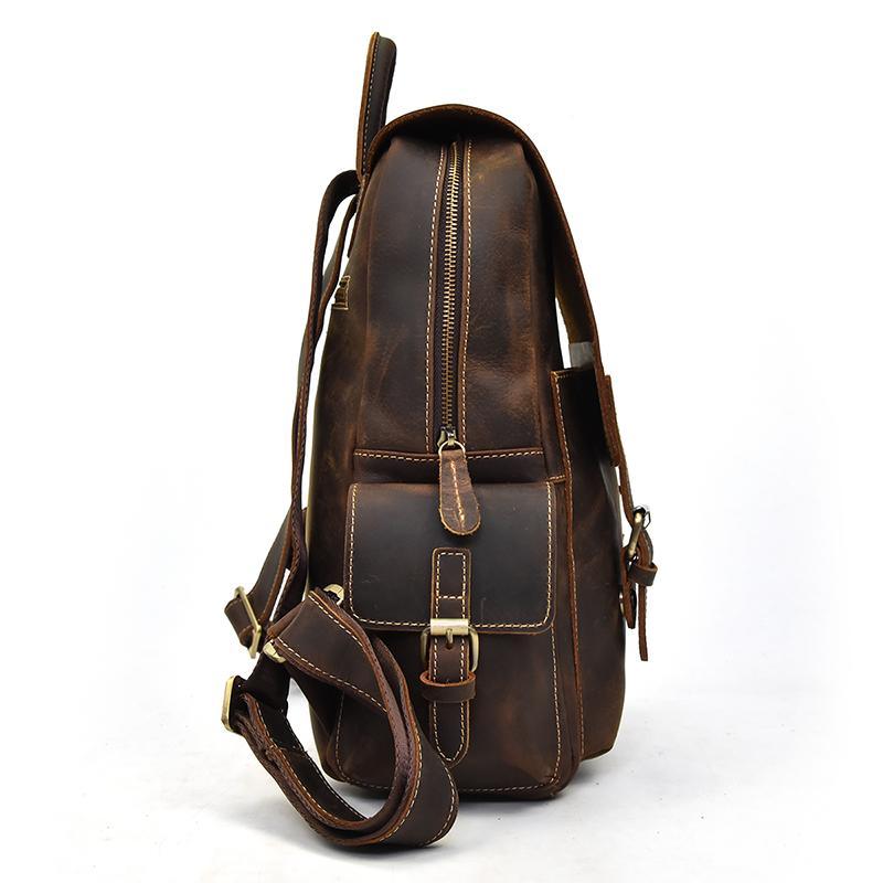 The Castagno – Handcrafted Leather Backpack | Verrone