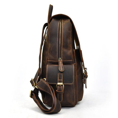 The Castagno – Handcrafted Leather Backpack | Verrone