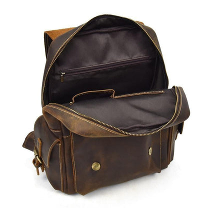 The Castagno – Handcrafted Leather Backpack | Verrone