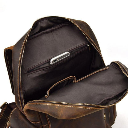 The Castagno – Handcrafted Leather Backpack | Verrone