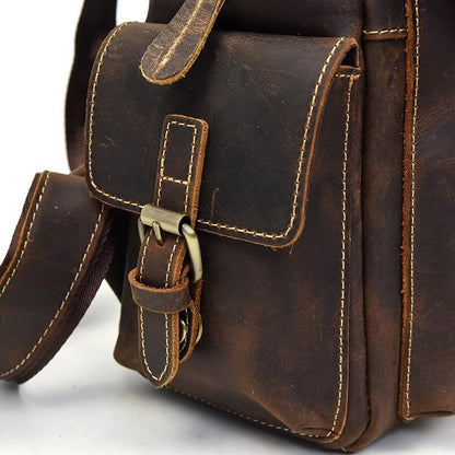The Castagno – Handcrafted Leather Backpack | Verrone