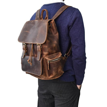 The Ravello – Vintage Leather Backpack | Verrone