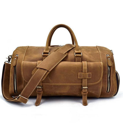 The Livorno – Handmade Leather Duffle | Verrone