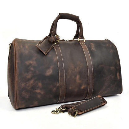 The Salerno – Handcrafted Leather Duffle | Verrone