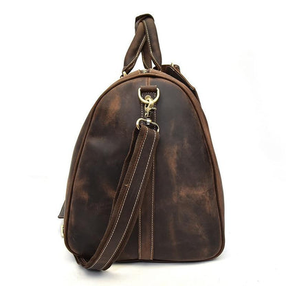 The Salerno – Handcrafted Leather Duffle | Verrone