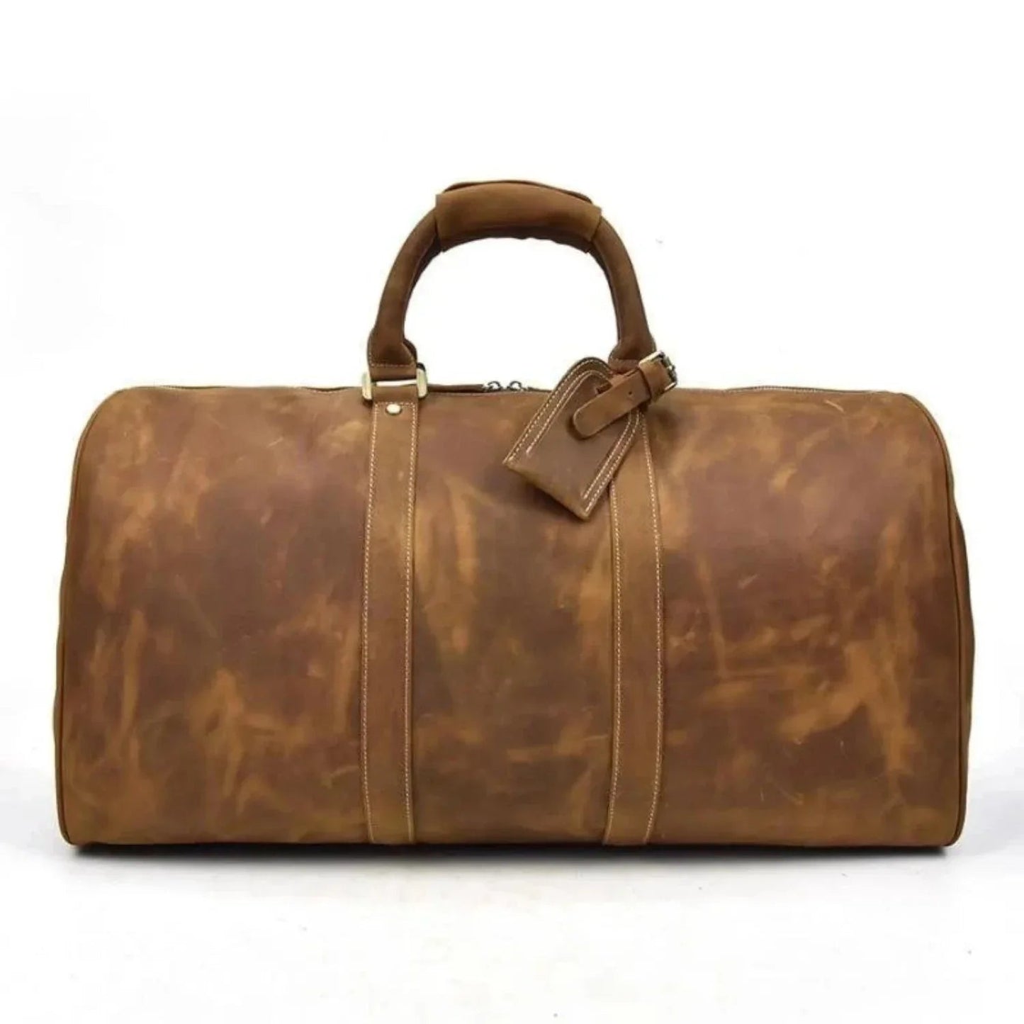 The Salerno – Handcrafted Leather Duffle | Verrone