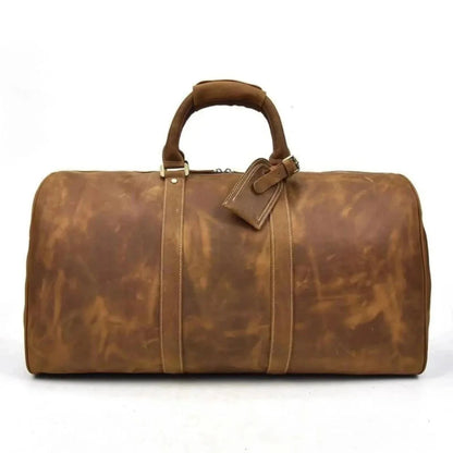 The Salerno – Handcrafted Leather Duffle | Verrone