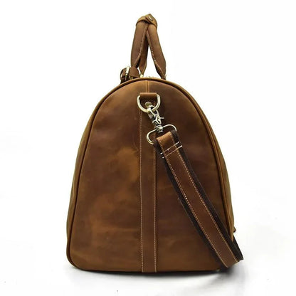 The Salerno – Handcrafted Leather Duffle | Verrone