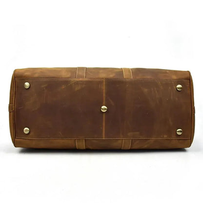 The Salerno – Handcrafted Leather Duffle | Verrone