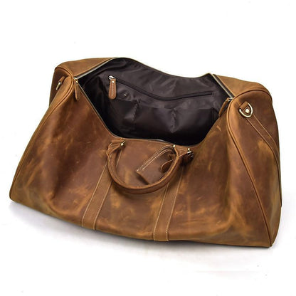 The Salerno – Handcrafted Leather Duffle | Verrone