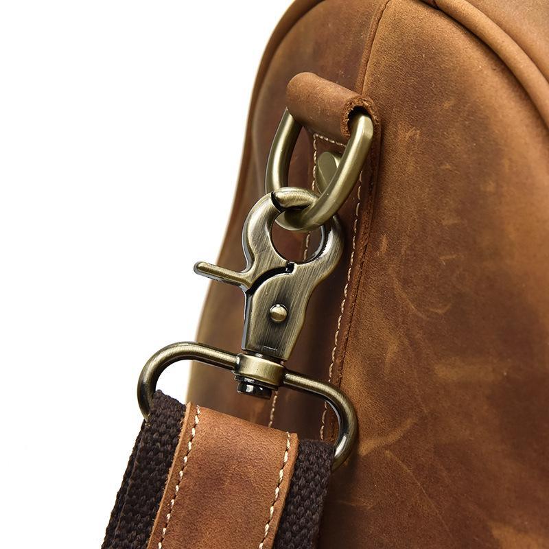 The Salerno – Handcrafted Leather Duffle | Verrone