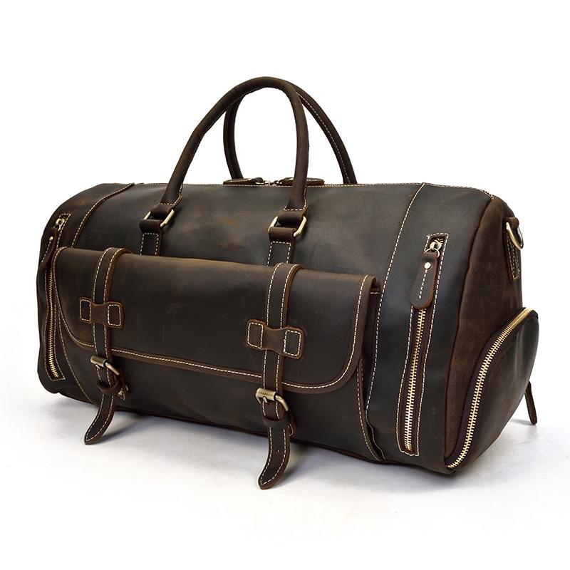 The Livorno – Handmade Leather Duffle | Verrone