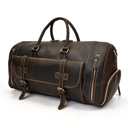 The Livorno – Handmade Leather Duffle | Verrone