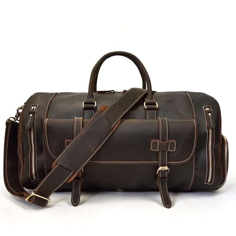 The Livorno – Handmade Leather Duffle | Verrone