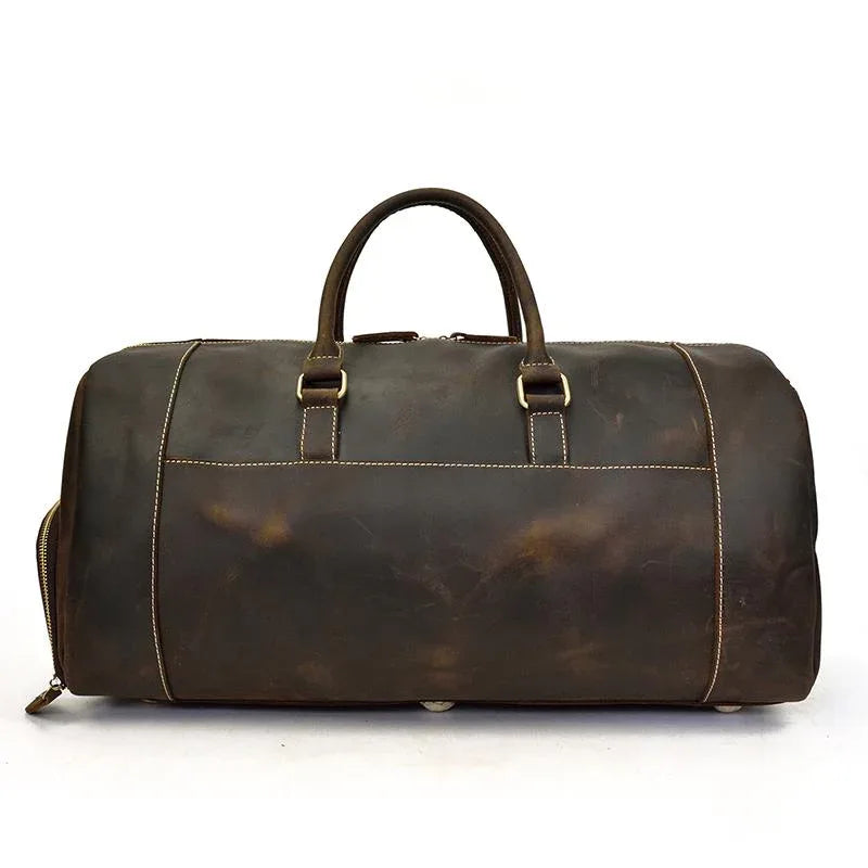 The Livorno – Handmade Leather Duffle | Verrone