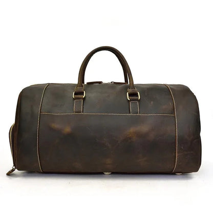 The Livorno – Handmade Leather Duffle | Verrone