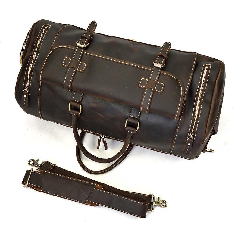 The Livorno – Handmade Leather Duffle | Verrone