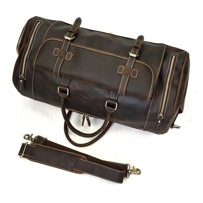 The Livorno – Handmade Leather Duffle | Verrone