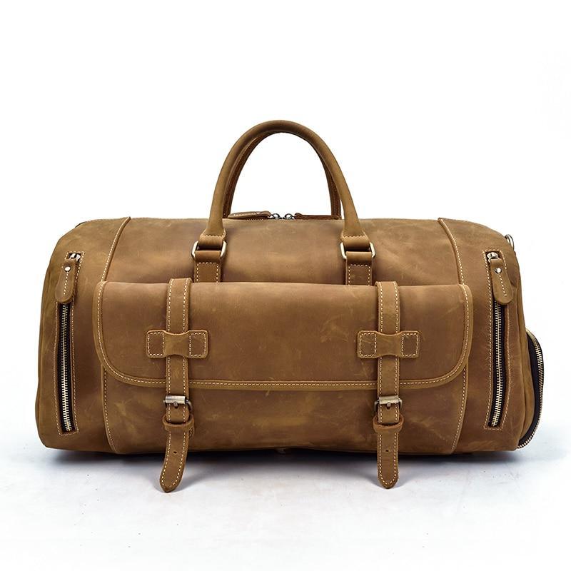 The Livorno – Handmade Leather Duffle | Verrone