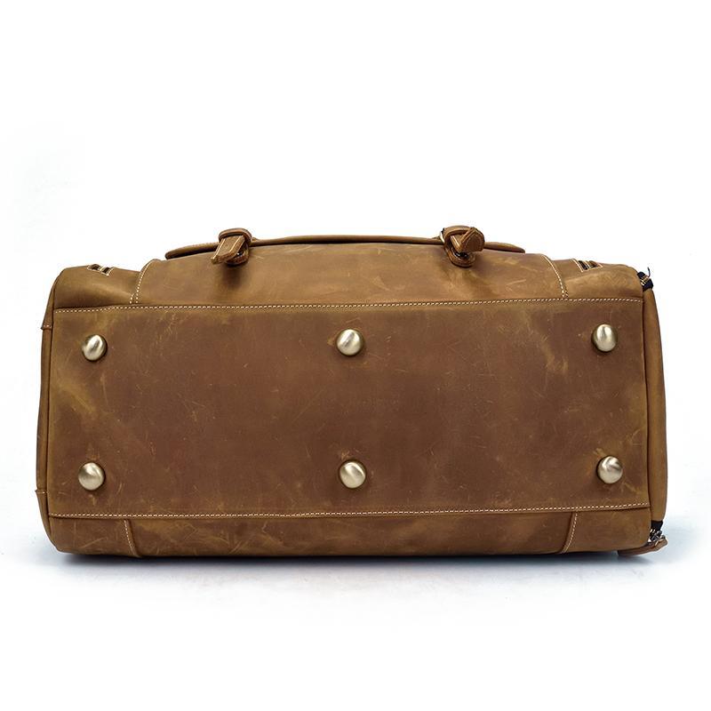 The Livorno – Handmade Leather Duffle | Verrone