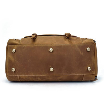 The Livorno – Handmade Leather Duffle | Verrone