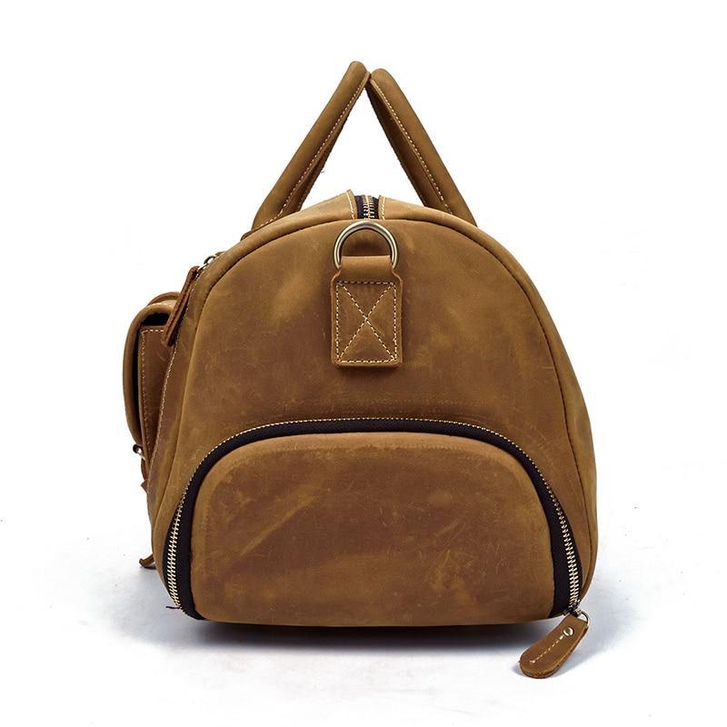 The Livorno – Handmade Leather Duffle | Verrone