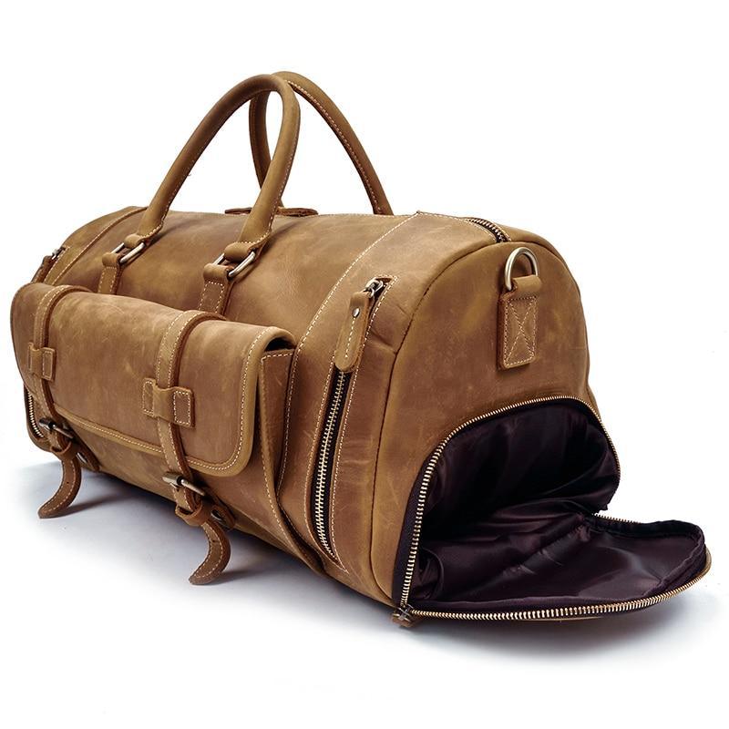The Livorno – Handmade Leather Duffle | Verrone