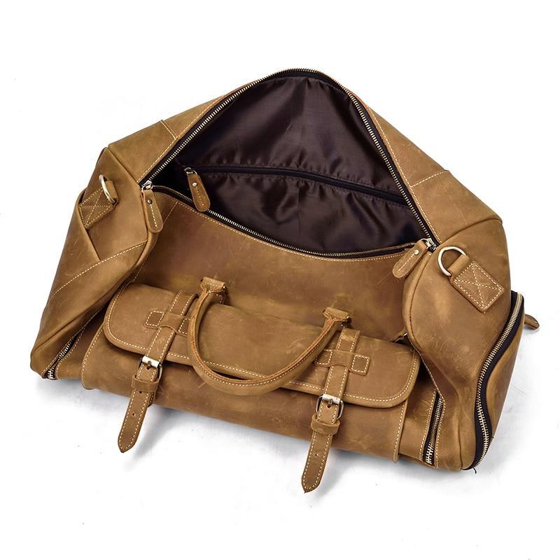 The Livorno – Handmade Leather Duffle | Verrone