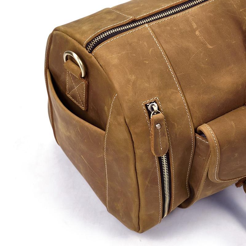 The Livorno – Handmade Leather Duffle | Verrone