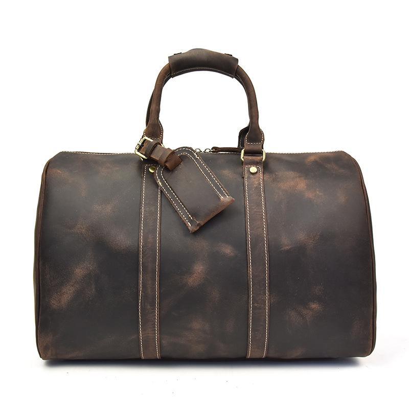 The Sestri – Small Leather Duffle | Verrone