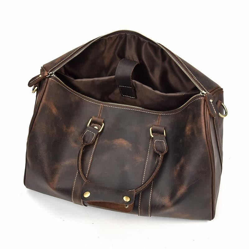The Sestri – Small Leather Duffle | Verrone