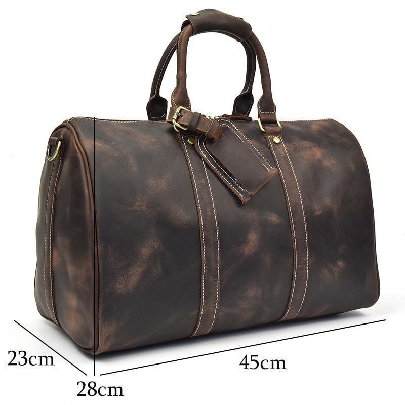 The Sestri – Small Leather Duffle | Verrone