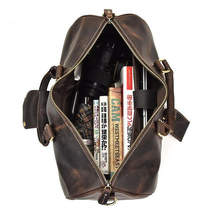 The Sestri – Small Leather Duffle | Verrone