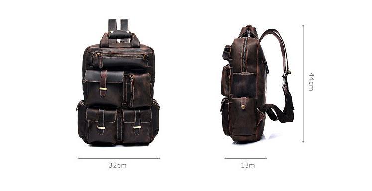 The Orvieto – Full Grain Leather Backpack | Verrone