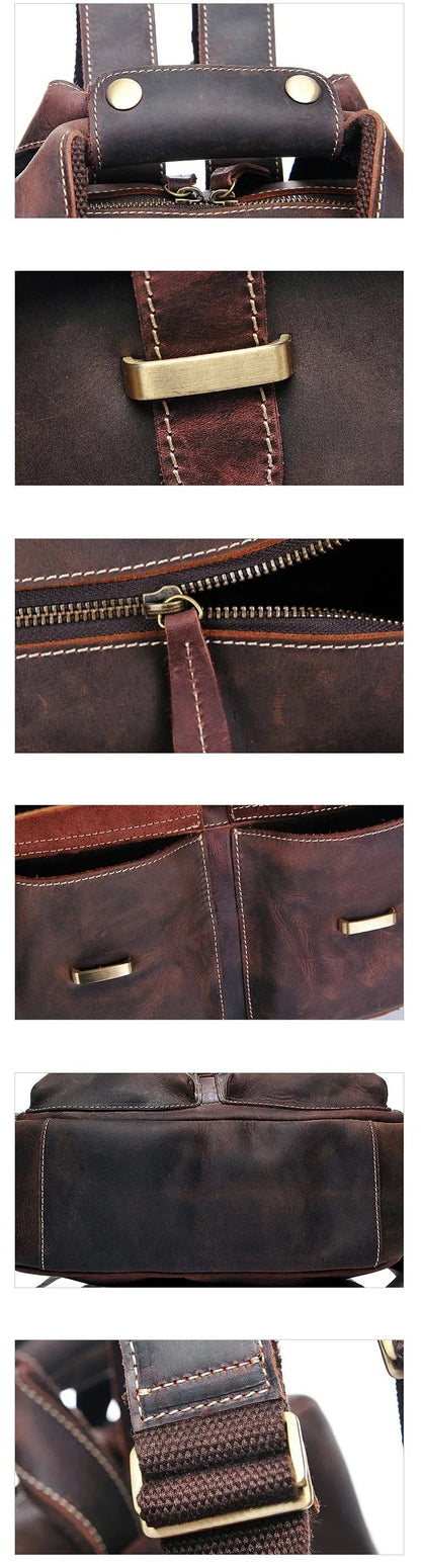 The Orvieto – Full Grain Leather Backpack | Verrone