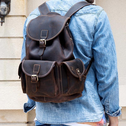 The Ferrano – Leather Rucksack | Verrone