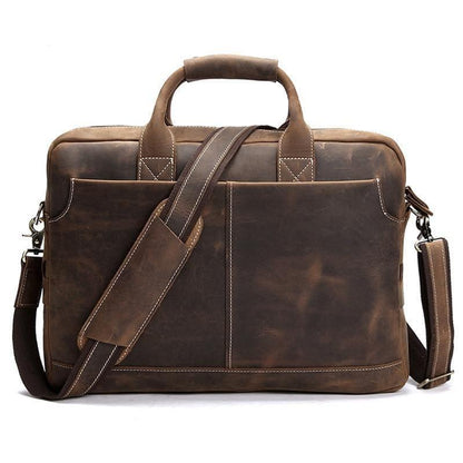 The Ferrini – Vintage Leather Briefcase | Verrone