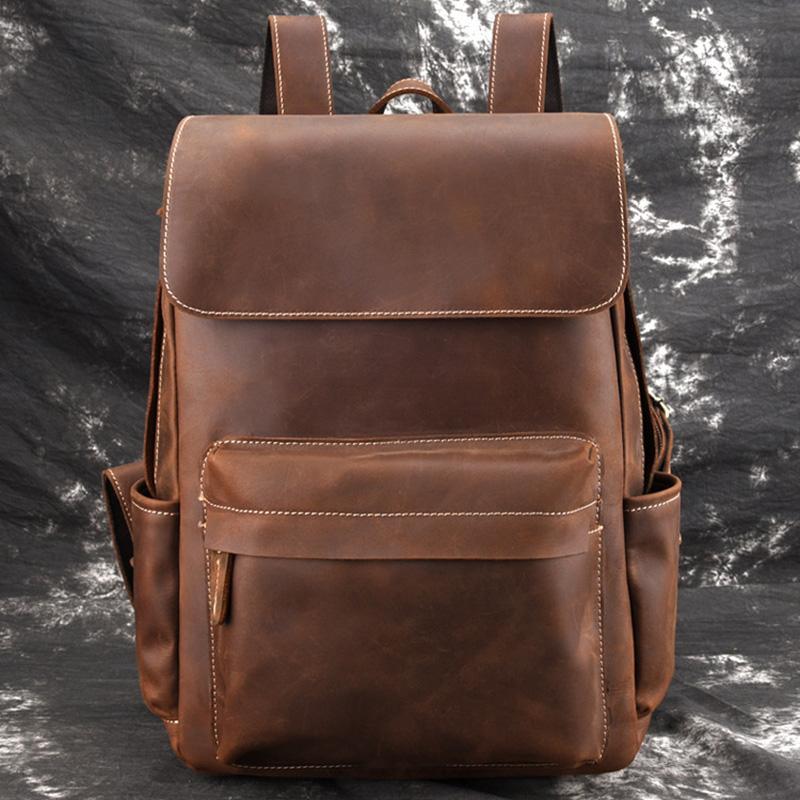The Lucerra – Vintage Leather Backpack | Verrone