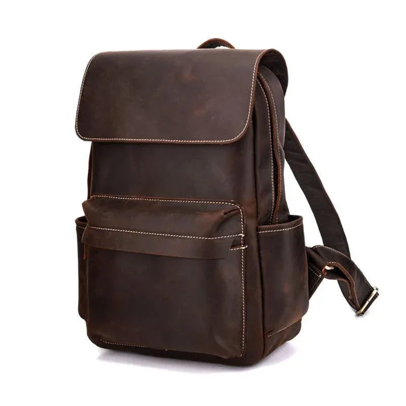 The Lucerra – Vintage Leather Backpack | Verrone